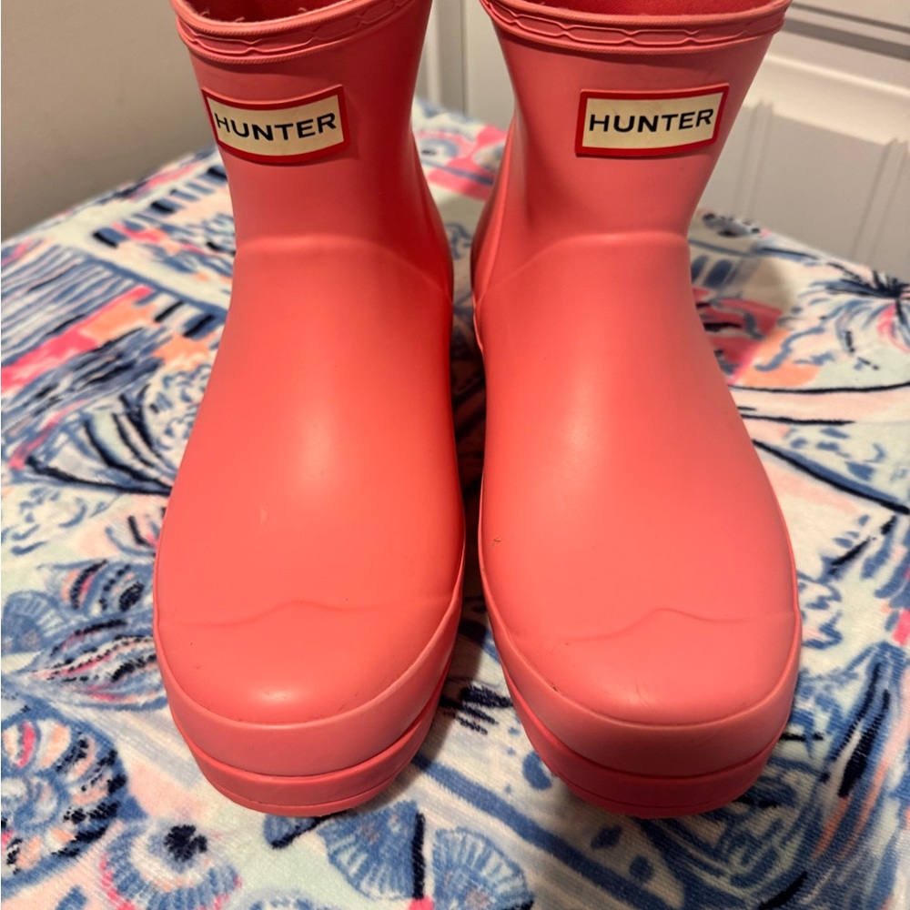 Hunter Pink Boots